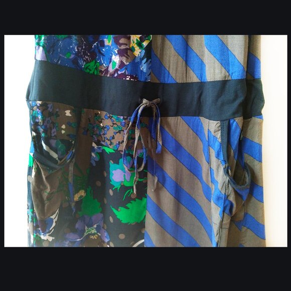 DEPT Patterned Multicoloured Drop Waist Dress - Picture 6 of 6